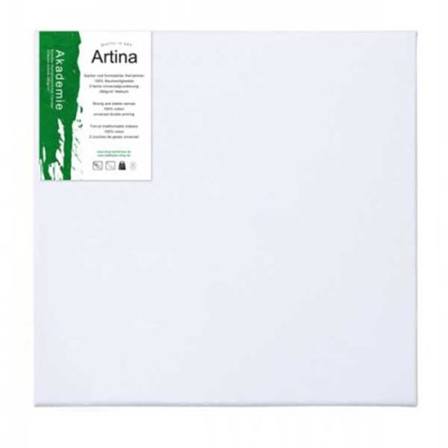 Artina Akademie 100% pamut festővászon, 20 x 20 cm