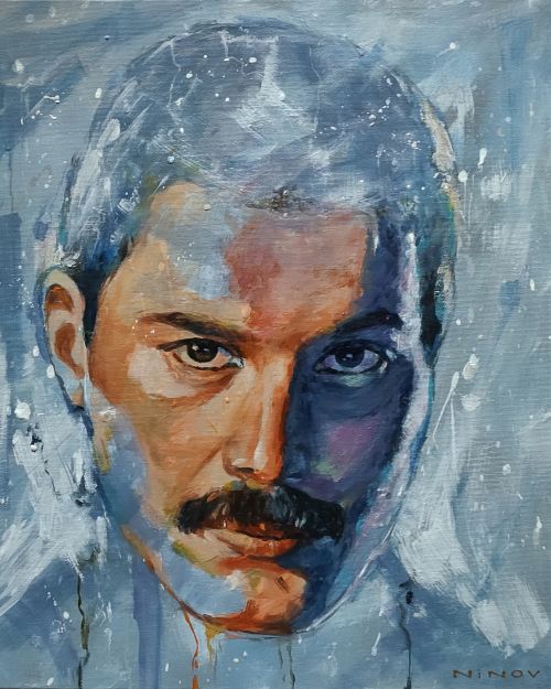 Festmény számokra - Freddie, 40x50cm