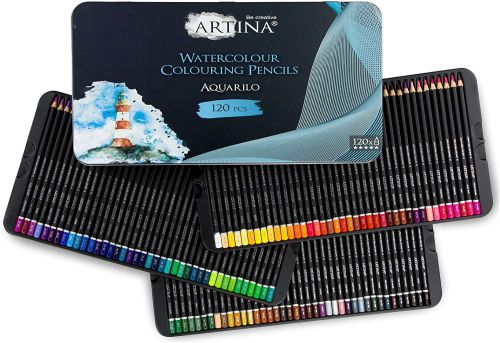 Artina Buntstifte akvarell ceruza készlet 120 színben