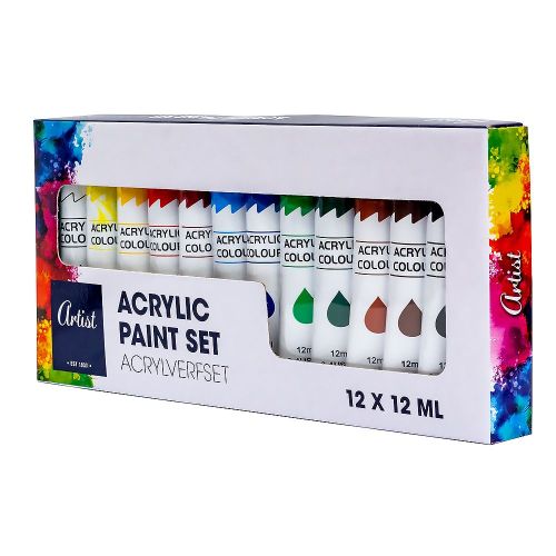 Artina Artist akrilkészlet 12 x 12 ML