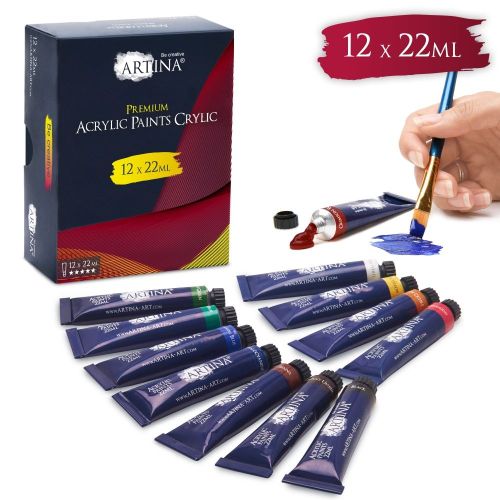 Artina Crylic akrilkészlet, 12 x 22 ml