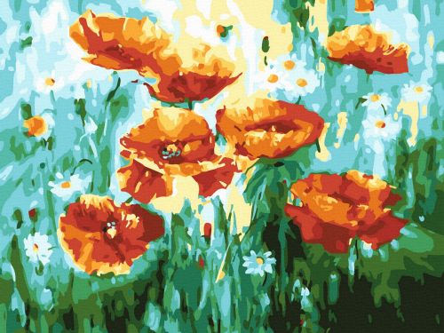 Festmény számokra – Máktábla, 30x40cm