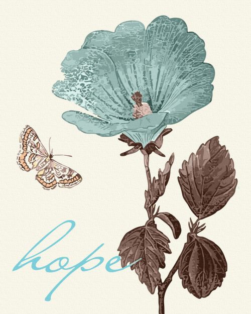 Festmény számokra - Remény, 40x50cm