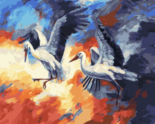 Festmény számokra – Tavaszi hangulat, 40x50cm