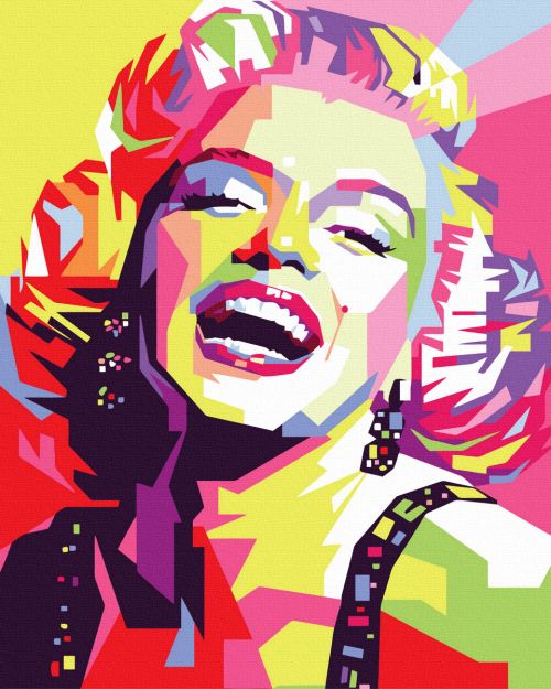Festmény számokra – Monroe, 40x50cm
