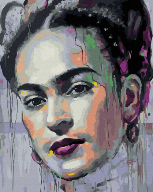 Festmény számokra - Frida, 40x50cm