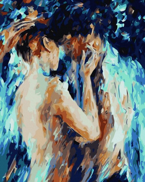 Festmény számokra – Érintés, 40x50cm